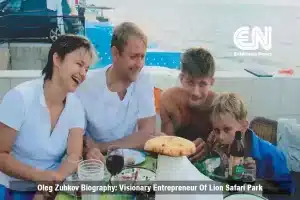 Oleg Zubkov with his family