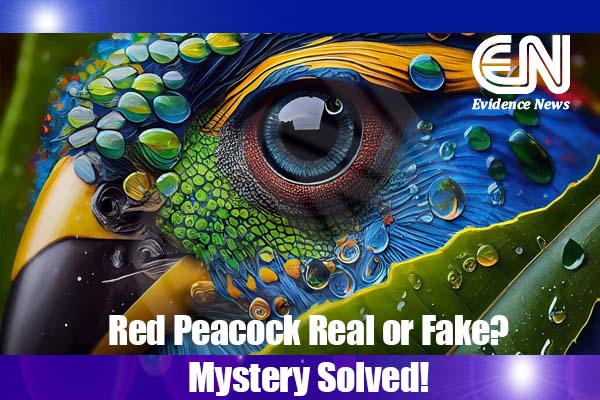 Red Peacock Real or Fake Mystery Solved